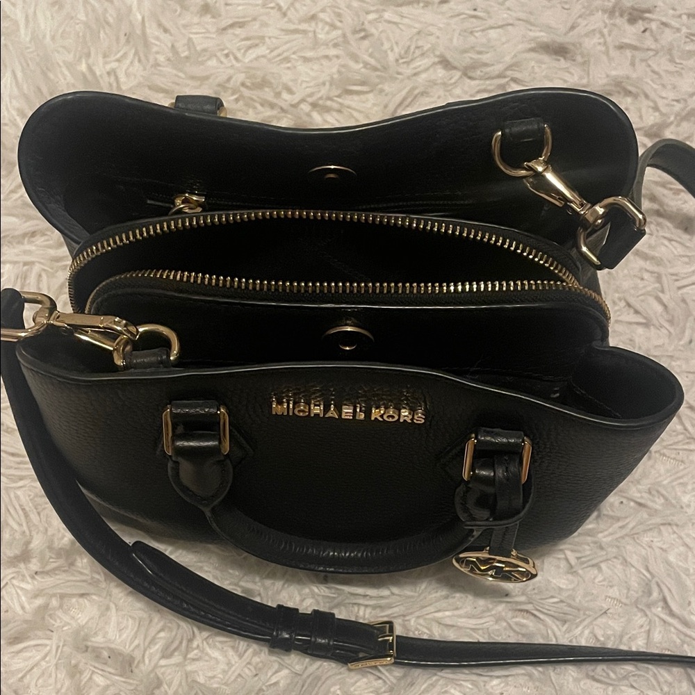 Michael Kors Small Black Satchel Bag - Picture 2 of 2